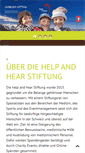 Mobile Screenshot of help-and-hear.com